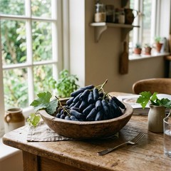 50 Sweet Sapphire Dark Blue Grape Seeds for Planting – Premium Sweet Sapphire