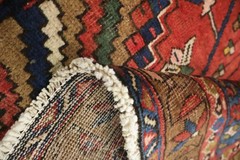 Vibrant Tribal Area Rug 4×6 Handmade Wool Geometric Pattern Carpet for Any Room