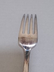 1847 Rogers Bros ANNIVERSARY International Silver Plate Flatware 4 Dinner Forks