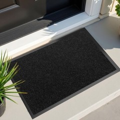 Commercial Entrance Door Mat Heavy Duty Floor Mats Industrial Non Slip Rug Black