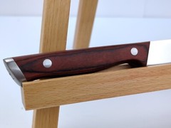 imarku 5″ FORGED STEAK Knife, Honed Razor-Sharp from HIGH-CARBON Steel, NEW!