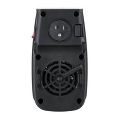 7.87 in Electric Outlet Ceramic Plug-In Space Heater, LCD Digital Screen, Up to