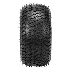 Two 18×9.50-8 Lawn Mower Tires And White Rims LRB 4 Lug Hole 18×9.5-8 18×9.5×8