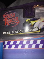 Speed Racer Peel & Stick Wall Border ( Size 5” X 15’ / 12.8cm X 4.57m ) New Rare