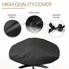 Grill Cover for Weber Q1200, Q1400, Q140, Q120, Q100 and Q1000 Grills, Outdoo…