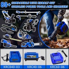 2 PACK For Kobalt 40v MAX 4.0 Ah Extended Run Li-Ion Battery KB440-03 KB540-06
