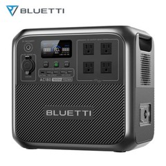 BLUETTI AC180 1800W 1152Wh Portable Power Station Solar Generator for Off-grid