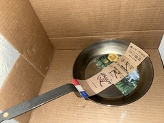 De Buyer Mineral B Element Carbon Steel Non-Stick Oven Safe Fry Pan 10.25”