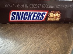 Snickers Chocolate Candy Bars 48 Count Peanut Caramel 1.86 oz Box Exp 02/2027