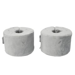 Grey 2pcs Foot Elevating Pillow Ankle Protector Foot Support Pillow Elevator WT