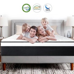 12″ Mattress Twin Full Queen King Size Innerspring Foam Mattress in a box CHEVNI