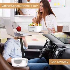1.5L Electric Heating Lunch Box Portable for Car Office Food Warmer Container US
