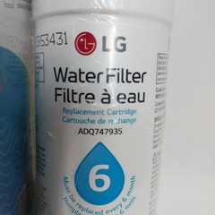 3 Pack LG LT1000P Refresh Refrigerator Ice Water Filter ADQ747935 GF-D706BSL USA