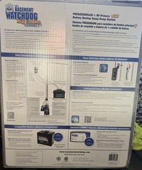 The Basement Watchdog Big Combo 1/2 HP 4,400 gph Sump Pump CITS-50 Brand New