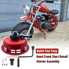 Hand Crank Wind-Up Starter for 196cc-224cc Gas Engines