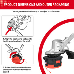 High Quality String Trimmer Head Fits CRAFTSMAN String Trimmers Weed Eater Head