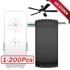 Universal Wireless Remote Control and Receiver Kits for Ceiling Fan Lamp Home