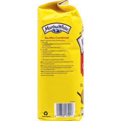(2 pack) Martha White Self Rising Yellow Corn Meal Mix with Hot Rize, 5 Lb Bag
