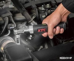 Kyoto Machine Tools KTC 9.5sq. Cordless Ratchet Wrench Set JTRE330 New Japan