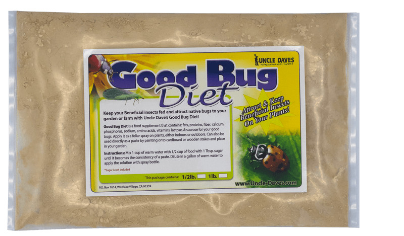 Good Bug Diet .5lb. – Beneficial Bug Attractant