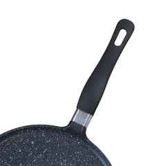 Roch Guss Grand Chef Crepe Griddle Flat Pan 9.5in Healthy Cookware ITALY NEW