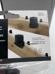 20-Pack Deckorators Black 2-in-1 Classic Baluster Connectors 206873 Lowes 659224