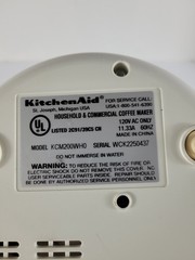 Kitchenaid Household And Commercial Coffee Maker KCM200WH0 Works Ships Free