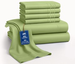 Bed Sheet Set 6 Piece Bedding Comfort Microfiber Deep Pocket 1800 Series Sheets