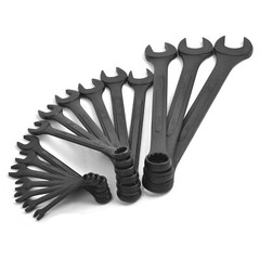 16 Pc SAE Combination Wrench Set 1/4 to 1-1/4in SAE Wrench Set w/ Roll Up Pouch