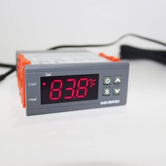 Inkbird Space Heater Fan Temperature Controller Freezer Breeding Greenhouse 12V