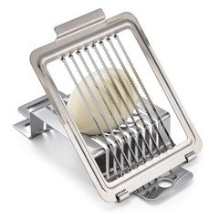 Stainless Steel Boiled Egg Slicer Cutter Mushroom Tomato Ham Kitchen Chopper USA