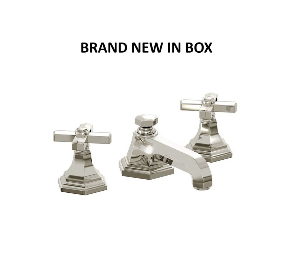 BRAND NEW IN BOX!! KALLISTA “FOR TOWN” NICKEL SILVER BATHROOM FAUCET