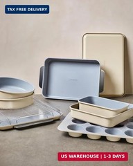 Caraway Non-Stick Ceramic 9″ Circle Pan – Naturally Slick Ceramic Coating – Non-
