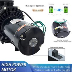 1.5HP for Hayward Swimming Pool Pump Motor In/Above Ground w/ Filter Basket