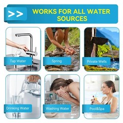 Heavy Metals Water Test Strips (8 Tests) – 100ct Home Testing Kit for…