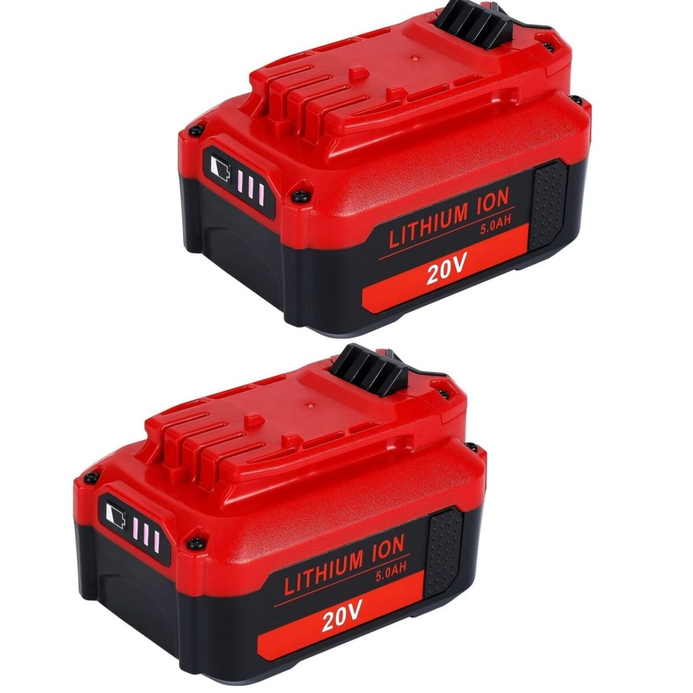 2x 5.0Ah Lithium-Ion Batteries V20 20V MAX For Craftsman CMCB205 CMCB204 CMCB202