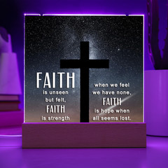 Religious Plaque & Cross Gift Set, Christian Gifts, confirmation gift
