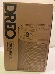 Dreo Atomic 316 Electric Space Heater 1500W PTC Fan Heater Silver New In Box