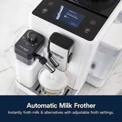 De’Longhi Rivelia EXAM440.55W Auto Espresso/Cappuccino 19 Bar White