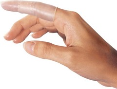 First Aid Finger Cots, Protect Finger During Healing, Cover Cuts & Injuries,