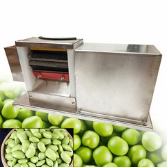 50RPM 110V Commercial Electric Bean Sheller Machine Pea Peeling Removing Machine