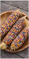 25+ Organic Glass Gem Indian Corn Seeds For Planting Beautiful And Vibrant!