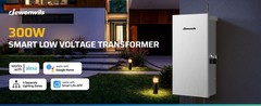 DEWENWILS 300W Wi-Fi Low Voltage Landscape Transformer with 3 Zones, 120V AC
