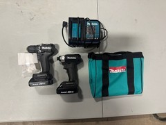 Makita CX203SYB Drill and Impact Driver Kit, Sealed, NIB