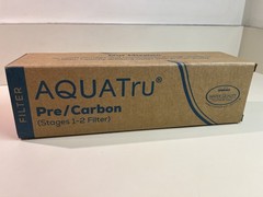 Open Box – AQUATru Pre/Carbon Stages 1-2 Water Filter AT2001 for Reverse Osmosis