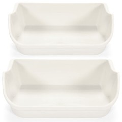 New 2 pack White Gallon Door Bin For Frigidaire Refrigerator 240356401