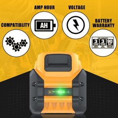 2Pack 12.0AH DCB609-2 For DEWALT DCB612 20V/60V MAX FLEXVOLT Lithium-Ion Battery