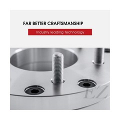 4 Wheel Adapter 6×135 to 8×6.5 Fits 6 Lug F150 Hub For Chevy Add Lug Nut – None