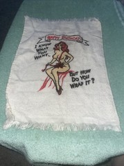 Happy Birthday Small Humor Towel 15 in X 10 in How Do You Want It