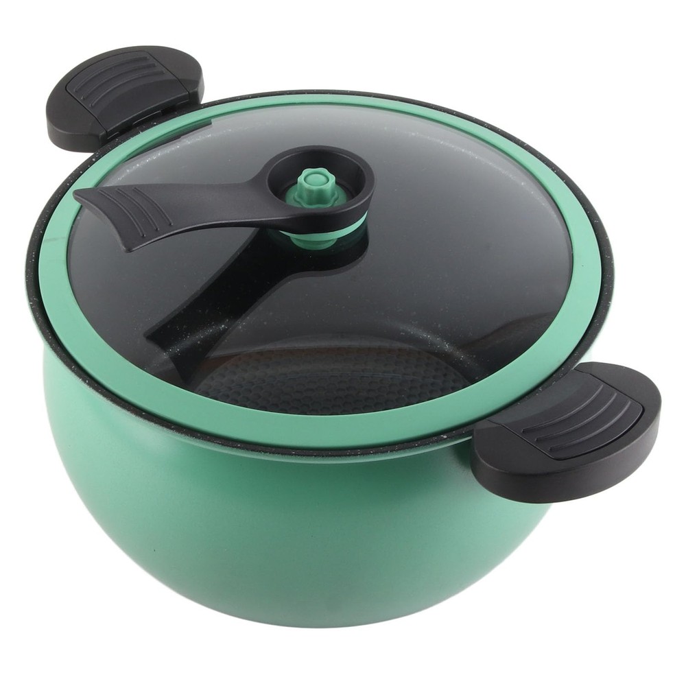 Micro Pressure Cooker Fast Cooking Cookware, 31 * 28 * 17cm Non Stick Microwa…